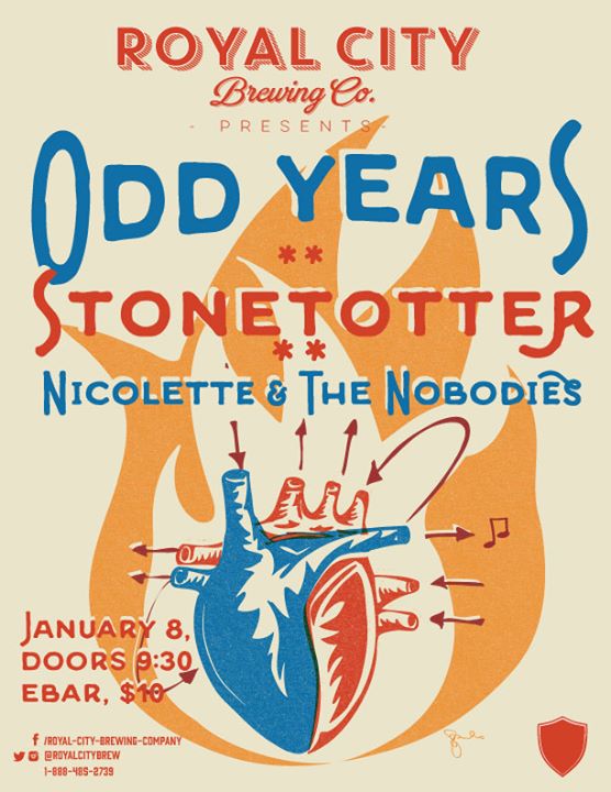 Royal City Music Series Vol. 4 // Odd Years, Stonetrotter, and Nicolette & The Nobodies